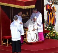Amtseinführung von Papst Franziskus in Rom