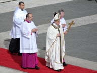 Amtseinführung von Papst Franziskus in Rom
