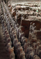China's Terracotta Army is unearthed in Xian