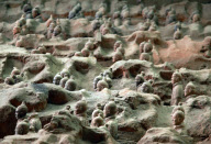 China's Terracotta Army is unearthed in Xian