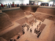 China's Terracotta Army is unearthed in Xian