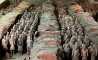 China's Terracotta Army is unearthed in Xian