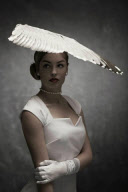 Controversial fashion designer Jess Eaton will be unveiling pieces from her Roadkill Couture collection, designed exclusively for White Gallery, London, Britain - 18 Mar 2013