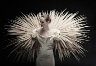 Controversial fashion designer Jess Eaton will be unveiling pieces from her Roadkill Couture collection, designed exclusively for White Gallery, London, Britain - 18 Mar 2013
