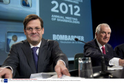 Bombardier annual shareholders meeting in Montreal, Canada - 10 May 2012