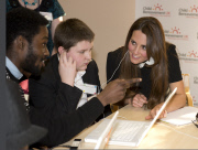 Prince William and Catherine Duchess of Cambridge Visit the Offices of Child Bereavement UK, Saunderton, Buckinghamshire, Britain - 19 Mar 2013