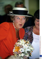 QUEEN BEATRIX VISIT TO LOTHIAN IN SCOTLAND, BRITAIN - 1992
