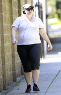 Rebel Wilson Out For A Walk In Los Angeles 