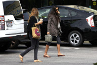 *EXCLUSIVE* Demi Moore grabs a healthy snack at Earth Bar