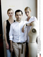 PARIS  : Alexis Mabille Haute Couture fashion show'backstage