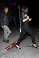 *EXCLUSIVE* Jason Trawick leaves the Vignette Lounge with a couple ladies [NO Australia, New Zealand]
