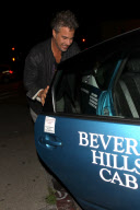*EXCLUSIVE* Jason Trawick leaves the Vignette Lounge with a couple ladies [NO Australia, New Zealand]