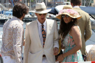 Fiancailles d'Andrea Casiraghi et Tatiana Santo Domingo sur un bateau à St Jean Cap Ferrat. Voir commentaires