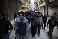 Syria: Funeral of a FSA fighter in Aleppo