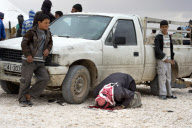 Syrian refugee camp in Zaatari, Jordan - 23 Mar 2013