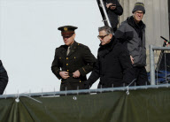 Dreharbeiten zu The Monuments Men in Berlin
