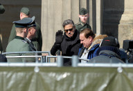 Dreharbeiten zu The Monuments Men in Berlin