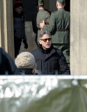 Dreharbeiten zu The Monuments Men in Berlin