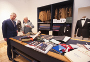 Prince of Wales Closes Wool Exhibition