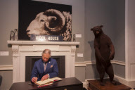 Prince of Wales Closes Wool Exhibition