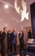 Prince of Wales Closes Wool Exhibition