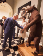 Prince of Wales Closes Wool Exhibition