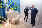 Prince of Wales Closes Wool Exhibition
