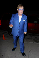 Elton John celebrates his 66th Birthday at Craigs [NO Australia, New Zealand]