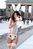 Micaela Schäfer als Osterbunny