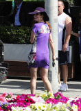 Phoebe Price Witnesses An Accident In West Hollywood 