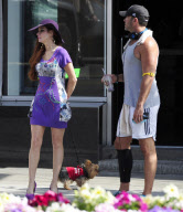 Phoebe Price Witnesses An Accident In West Hollywood 
