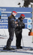 INFANTA ELENA AND INFANTA CRISTINA FAMILY TIME IN BAQUEIRA