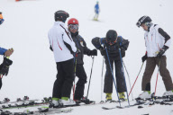 INFANTA ELENA AND INFANTA CRISTINA FAMILY TIME IN BAQUEIRA