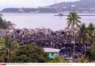 Malaysia A fire engulfed over 400 wooden houses in Kota Kinabalu,