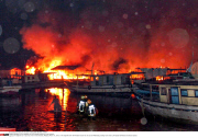 Malaysia A fire engulfed over 400 wooden houses in Kota Kinabalu,