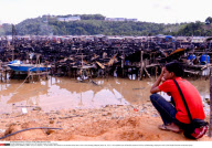 Malaysia A fire engulfed over 400 wooden houses in Kota Kinabalu,