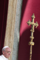 Papst Franziskus spedet des Segen Urbi et Orbi am Ostersonntag 