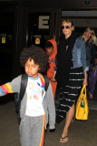 Heidi Klum and her brood return to LA after near drowning incident in Hawaii