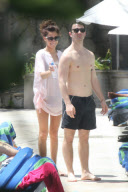 *EXCLUSIVE* Kevin Jonas and Danielle Jonas soak up the Sun in Rio