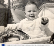Julian Lennon The Beatle Baby Faced The Press Camera For The First Time Yesterday. It Has Taken Him A Long Time To Get There.... All Of The One Year And 27 Days Since He Was Born In Fact.