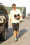 Liam Hemsworth stays on top of his Fitness in WeHo