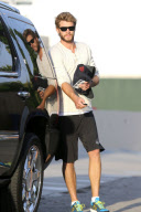 Liam Hemsworth stays on top of his Fitness in WeHo - Part 2