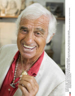 BOULOGNE : Jean-Paul Belmondo visits the museum Paul Belmondo