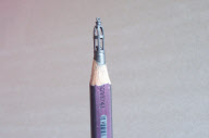 The amazing pencil carvings of Agoston Birtalan, Budapest, Hungary - 27 Mar 2013