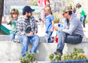 Exclusive... Jordan Bratman Takes Max To The Park 