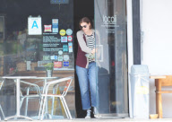 Agyness Deyn Leaves Locali