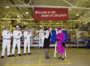 Royal visit to Mars Chocolate UK, Slough, Britain - 05 Apr 2013