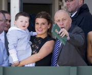 Coleen & Family At The Grand National