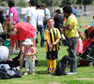 Britney Spears' Kids Play Soccer 