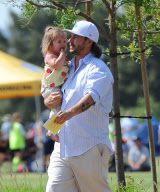 Britney Spears' Kids Play Soccer 